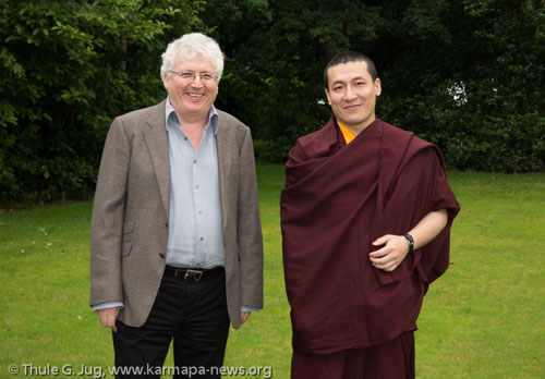 XVII Karmapa Thaje Dordże i Lama Dziampa Thaje