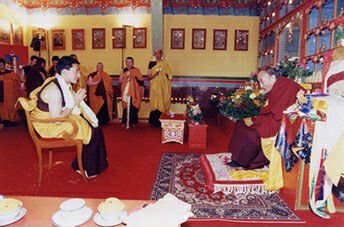 XVII Karmapa z Czobdzie Triczen Rinpocze
